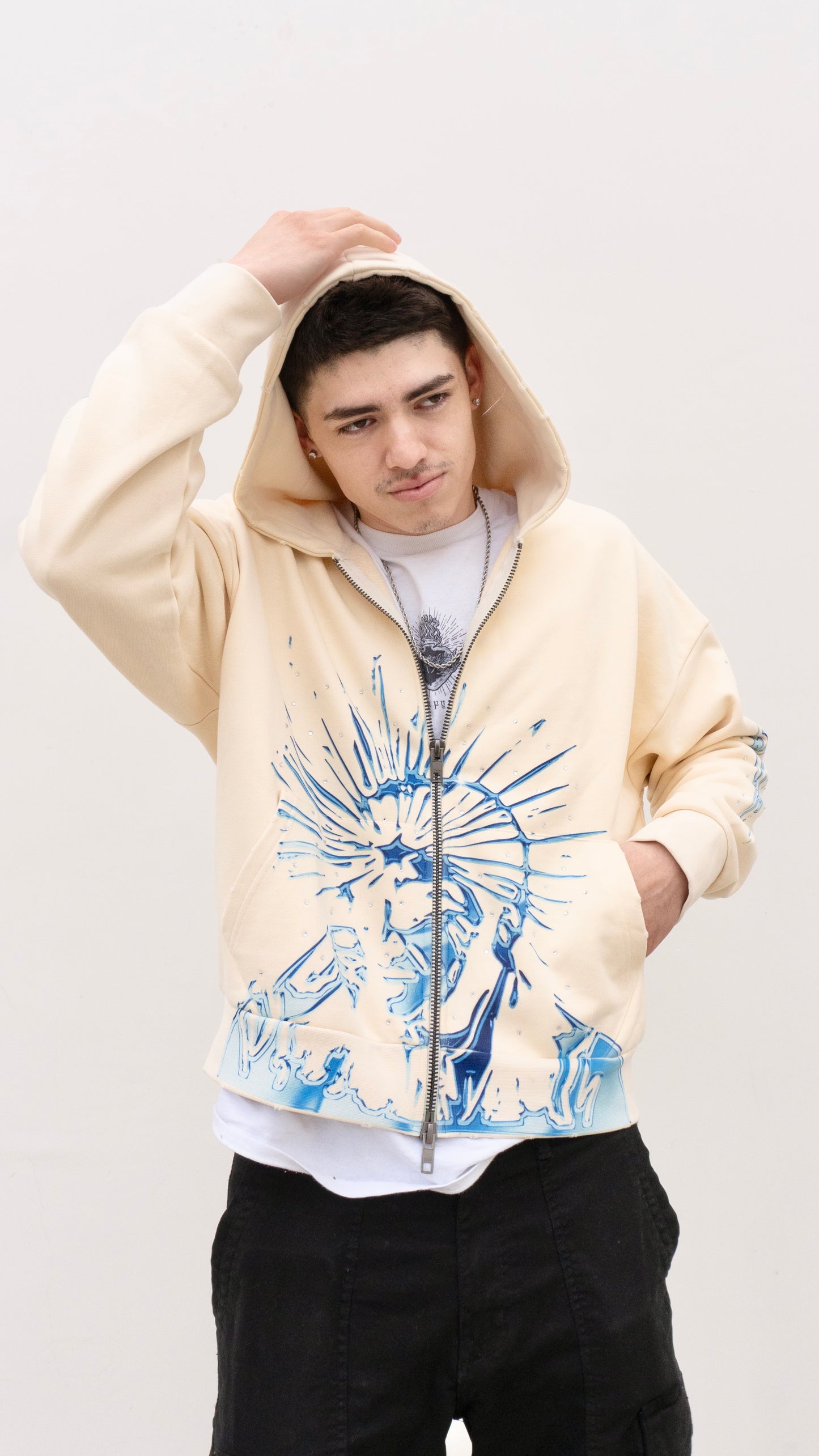 'ARE YOU DIFFERENT?' WHITE/CHROME