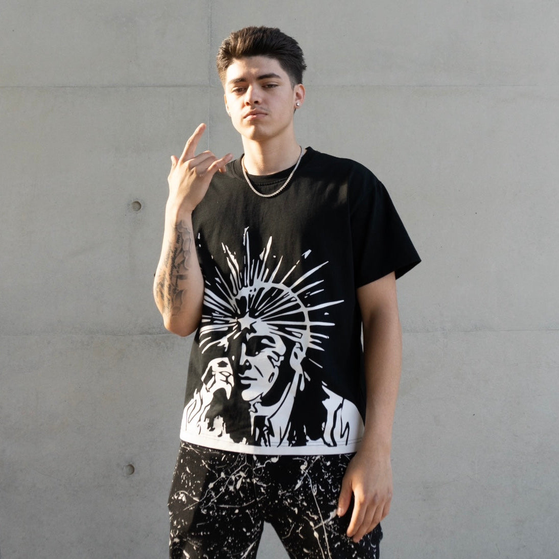 WARHOL BLACK TEE